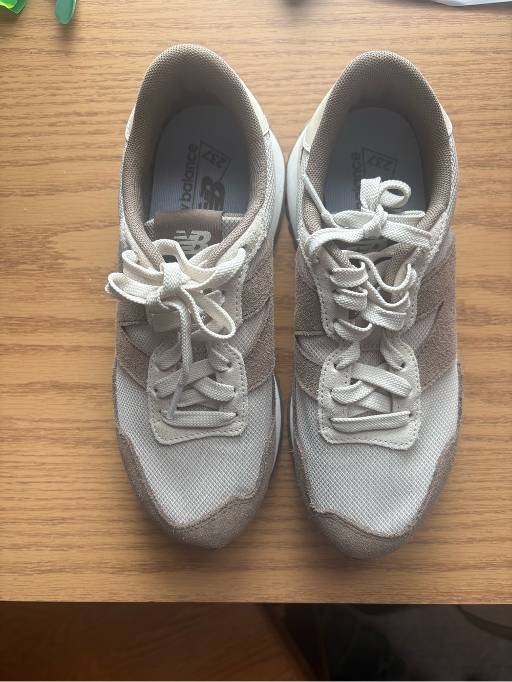 New Balance Women's Light Beige and Taupe Casual Sneakers